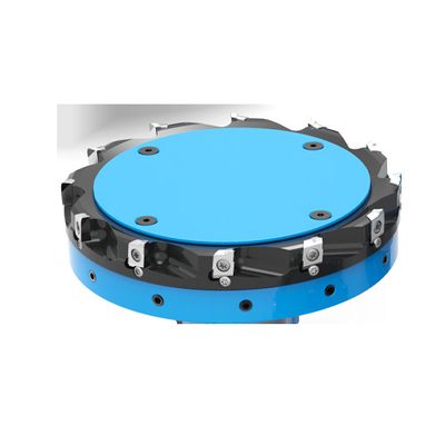 PCD ISO Face Milling cutter FMP080SA27-BE12-12 with 12 cutting edges tool to efficiently machine flat surfaces