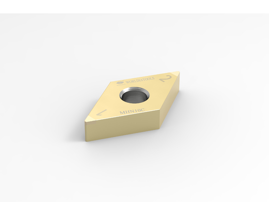 MKN20 Universal Good Toughness PCBN Cutting Inserts For Ductile Iron