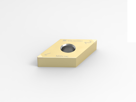 MKN20 Universal Good Toughness PCBN Cutting Inserts For Ductile Iron