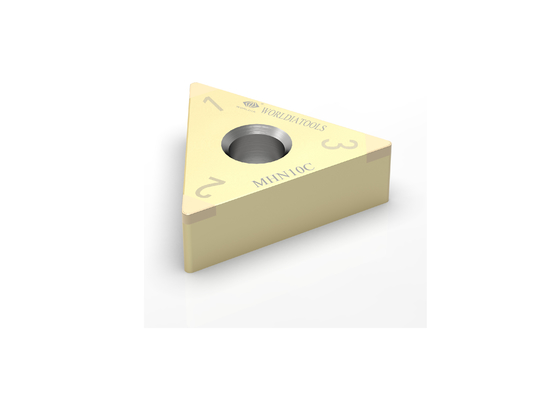 TNGA160408 Coated CBN Turning Inserts High Precision Machining Inserts