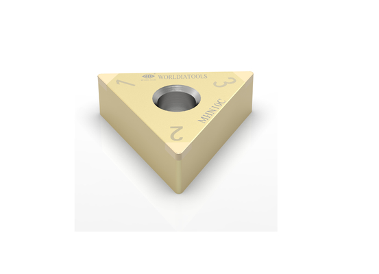 TNGA160408 Coated CBN Turning Inserts High Precision Machining Inserts