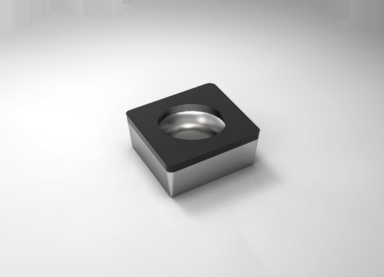 F-CCGW060204 Full Face Carbide Turning Insert PCD Cutting For Non Ferrous Materials
