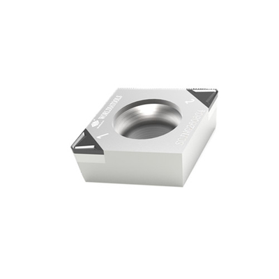 Polycrystalline Diamond CC Type Chip Breaker Insert High Silicon Aluminum PCD Inserts